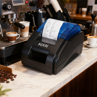 AIXW Precio Barato 58mm POS Impresora Térmica de Recibos con Bluetooth 3 Pulgadas para Supermercado Restaurante