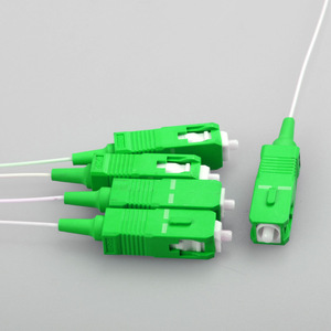 Caja Divisora Óptica PLC Mini 1x4 <span class=keywords><strong>SC</strong></span>/APC con Pigtail de 1.5m, Equipo de Fibra Óptica Tipo SM, Longitud de Onda 1260-1650nm para Proyectos FTTH - Product Image 4