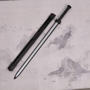 鞘付き中国式木刀、侍の剣術練習用、子供のおもちゃの刀 - Product Image 4