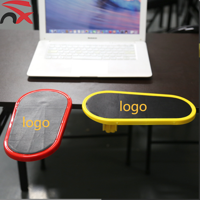 New Design Rotatable Computer Arm Rest Desk Extender Tray Elbow Arm Support Ergonomic Desk Arm Wrist Rest Shelf
