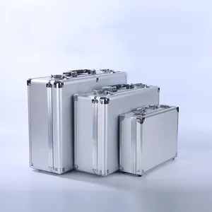 Conception d'impression carré Rectangle boîte en fer blanc valise en fer blanc pour enfants Portable boîtes à déjeuner en métal poignée pratique boîte en fer blanc