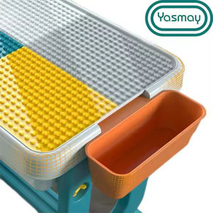 <span class=keywords><strong>Table</strong></span> de jeu et de lecture pour enfants en plastique moderne de nouvelle conception pour la maternelle, <span class=keywords><strong>table</strong></span> de construction créative en blocs DIY - Product Image 2