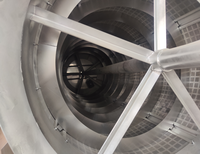 Filter Drum Putar Baja Tahan Karat PH dengan Inlet/Outlet Air Internal/Eksternal, Komponen Inti Gearbox, Garansi 1 Tahun