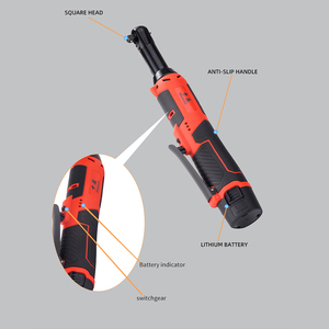 12V Cordless Brushed Ratchet Wrench | 3/8" Mini Electric <strong>Torque</strong> <strong>Tool</strong> | 40N.m Battery-Powered <strong>Power</strong> Wrench for Professionals - Product Image 2