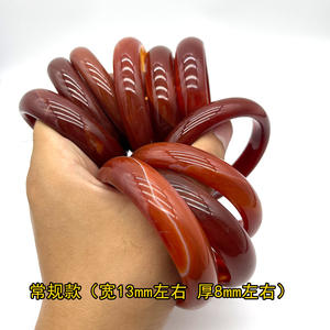 Brazalete de Ágata Roja YL, Ágata Natural Calcedonia, Productos para Puestos de Venta Ambulantes, Beneficios para Empresas, Compras, Fabricante, Venta al por Mayor - Product Image 3