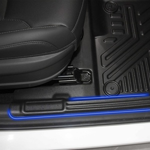 พรมปูพื้นรถยนต์กันลื่นกันน้ำ 5D TPE คุณภาพสูง สำหรับรถยนต์ฮุนได ทูซอน แอล ปี 2020-2022 - Product Image 6