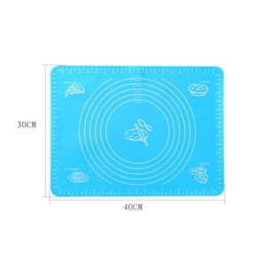 Hot Sales Kitchen Accessories Set Baking Silicone Mat and Wood <b>Rolling</b> Pin Baking Sets - Product Image 4