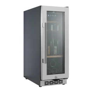 도매 맞춤형 듀얼 존 압축기 냉각 음료 및 와인 셀러 냉장고