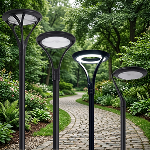 Lámpara LED de Jardín para Exteriores, Alimentación CA, Aluminio, IP65 Impermeable, 3000-6000K, CRI80, 3 Años de Garantía, para Iluminación de Caminos y Paisajes - Product Image 6