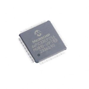 Componentes Originales Garantizados, Chip IC MCU, Microcontroladores DSPIC33EP256MU810-I/PT TQFP-64 - Product Image 1