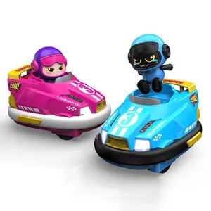 Fun Versus Game RC Bumper Cars Toys 2024 2 Player Remote Control Crash Vehicle Toy Kids Novelty Radio Control Battle Car Toy