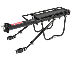 Portaequipaje para bicicleta eléctrica, bastidor trasero para bicicleta, <span class=keywords><strong>con</strong></span> rueda de motor negro - Product Image 1