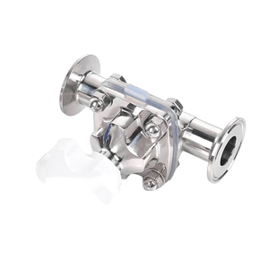 304 316 स्टेनलेस स्टील मैनुअल वाल्व के लिए त्वरित-माध्यम से सीधे खोलने के माध्यम से चक के माध्यम से सीधे खोलने के माध्यम से चक - Product Image 6