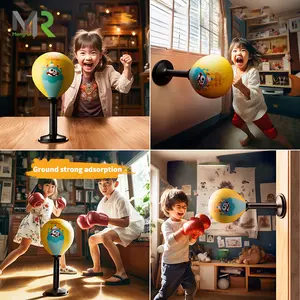 MR Factory Boxing Equipment Boxing Speed Punching Desk Punching Bag Boxing Gloves For Punching Bag With Suction Cup