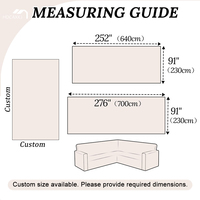 Meilleure vente : Housse de canapé extensible beige clair, anti-animaux, résistante aux rayures, pour usage hôtelier, lavable