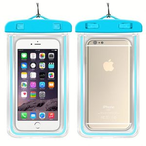 Funda/Estuche Impermeable para Teléfono, Funda Flotante Impermeable para Celular, Bolsa Seca Universal Transparente de TPU a Prueba de Agua para Playa - Product Image 4