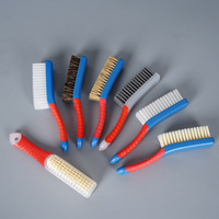 Brosse de polissage multifonctionnelle en PP souple et rigide, à poils de sanglier résistants à l'usure, pour l'entretien et le nettoyage des bijoux, du jade et des patines