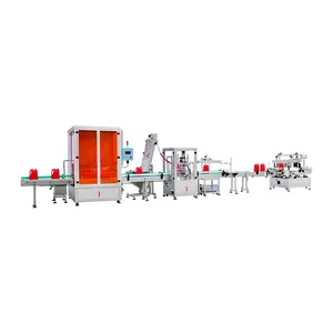 Usine de fabrication Automatique de 5 Litres D'huile Lubrifiante/Huile Machine de Remplissage
