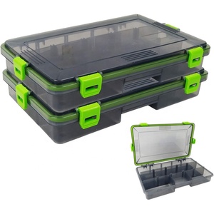 28*18*5cm Fishing Lure Boxes, Waterproof Seal Bait Storage Case Fishing Tackle Storage Boxes for Fly Fishing