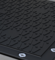 4x8 plastique hdpe piste route tapis de sol temporaire utrl matériau durable hdpe tapis de protection du sol