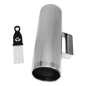 Guiro de Acero Inoxidable con Raspador de 12 Pulgadas, Instrumento de Percusión Latina para Música de Merengue, Salsa y <span class=keywords><strong>Bachata</strong></span> - Product Image 5
