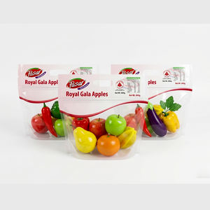 Bolsa Doypack Transparente con Cierre y Asa, Personalizada con Impresión, Precio de Fábrica, para Frutas y Verduras Frescas - Product Image 2