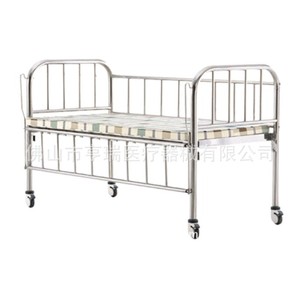 เตียงเด็กสแตนเลสสำหรับโรงพยาบาล รุ่น HR-702 ยี่ห้อเฮนรี่ โฮสปิทัล แบบเตียงราบ - Product Image 2