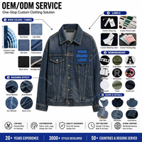 Fournisseur de vêtements personnalisés en Chine 2026 – Blouson en jean à col montant et demi-zip, effet éclaboussures de peinture, délavage clair – Manteau en jean personnalisé