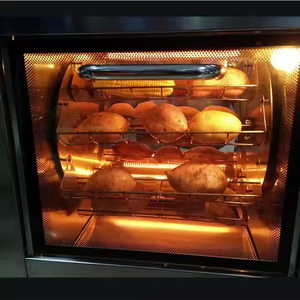 Four de table portable en acier inoxydable commercial pour rôtir du maïs et des patates douces, facile à utiliser, <span class=keywords><strong>appareil</strong></span> de cuisson pour en-cas - Product Image 5