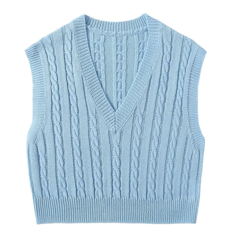 2022 छोटे बहुत कुछ शेयर के लिए विशेष प्रस्ताव ग्रीष्मकालीन बनियान बुना हुआ स्वेटर लड़कियों बिना आस्तीन का स्वेटर बनियान