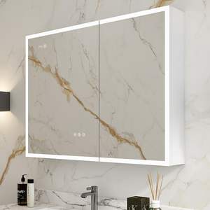 Vanité avec une large surface de comptoir, offre amplement d'espace pour organiser les essentiels de la salle de bain et la décoration - Product Image 1