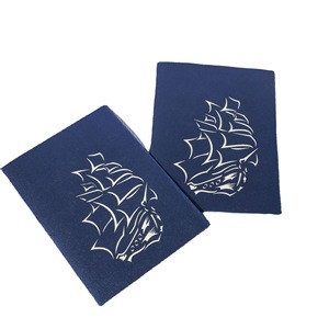Carta tridimensionale carta creativa intaglio vuoto biglietto di auguri fatto a mano <span class=keywords><strong>galeone</strong></span> in sella al vento e alle onde biglietto di auguri - Product Image 5