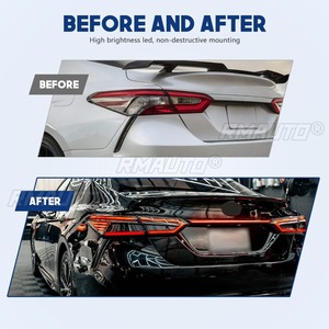 Pour Toyota Camry 2018-2022 : Feux de jour LED, Phares antibrouillard étanches, Ensemble de feux arrière, Kit carrosserie - Product Image 3
