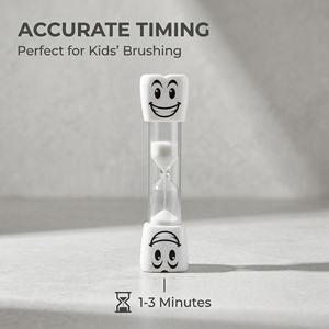 Minuteur de brossage de dents mignon en forme de dessin animé, minuteur de sable de 2 minutes pour enfants, cadeau d'entraînement à l'hygiène buccale pour la salle de bain, en plastique ABS - Product Image 6