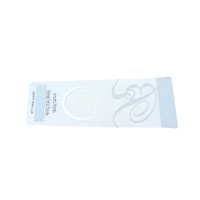 Étiquettes cosmétiques transparentes personnalisées autocollants transparents étanches pour soins de la peau et bouteilles de sérum de luxe