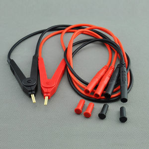 Clips de 4 cables de medidor de microohmios Prueba de baja resistencia Sondas <span class=keywords><strong>Kelvin</strong></span> - Product Image 3