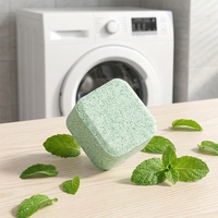 Tablettes effervescentes nettoyantes et détartrantes pour lave-linge, nettoyage en profondeur du tambour intérieur