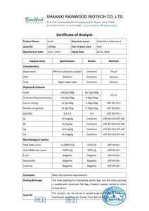 Inuline Cichorei Wortel Extract Organisch Inulinepoeder - Product Image 3