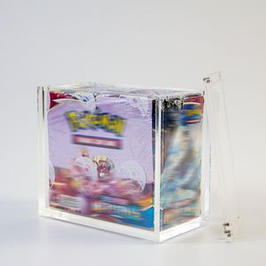 Uv עמיד tcg pokemed תיבת מגן אקריליק במקרה לבנות - Product Image 1