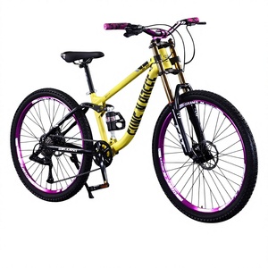 Bicicleta de Montaña S60 Softail de 8 Velocidades con Cuadro de Acero de Alto Carbono y Doble Suspensión 27.5er S60 - Product Image 5