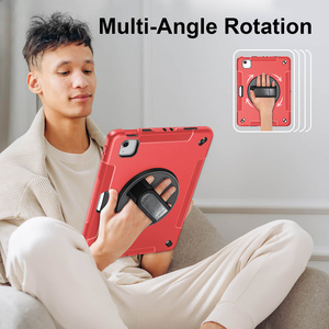 [Lễ hội khuyến mãi] 360 xoay đĩa màu Đỏ trường hợp máy tính bảng cho <span class=keywords><strong>ipad</strong></span> không khí 6 mềm TPU trường hợp cho <span class=keywords><strong>iPad</strong></span> không khí 11 inch M2 2024 - Product Image 6