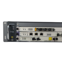 Mini GPON OLT 4 8 16 32 Port PON dengan Uplink GE 10GE Optical Line Terminal untuk Jaringan FTTH