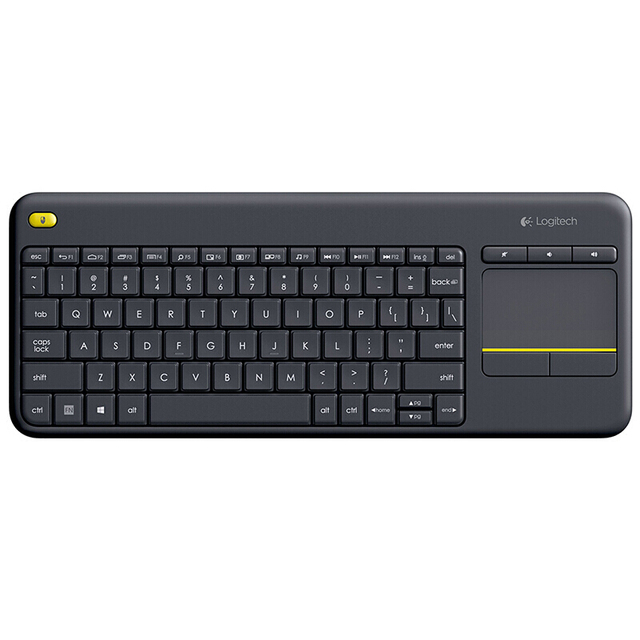 Original Logitech K400 Plus Wireless Touch Keyboard Wireless Touchpad Keyboard for TV Connected