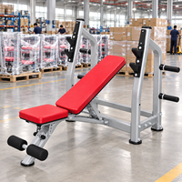 Alat Latihan Angkat Beban dan Leg Curl Multi-Stasiun Berkualitas Tinggi yang Dapat Disesuaikan, untuk Home Gym dengan Gaya Flat