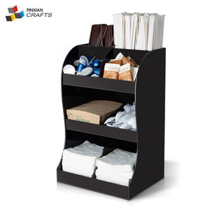 Boîte de rangement de dosettes de condiments, grand boîtier de stockage à quatre niveaux, organisateur de dosettes - Product Image 2