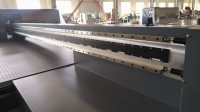Imprimante à jet d'encre numérique industrielle grand format 2,5*1,3m, imprimante UV pour portes en PVC, imprimante UV à plat Ntek 2513