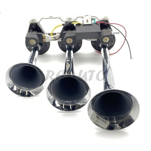 Klaxon d'air fort de son de trompette de 11,81 pouces 3 pour les pièces de rechange résistantes de remorque de camion - Product Image 2