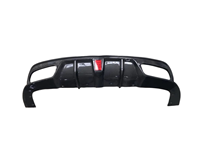 Kit de carrosserie Diffuseur arrière en fibre de carbone style CMST pour Mercedes Benz W117 CLA45 Diffuseur arrière à lèvre