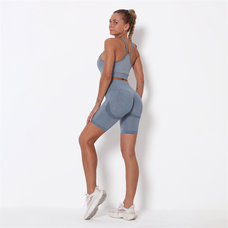 11 colors  Fashion Modern Breathable Workout Clothing Women Active Wear Yoga Set