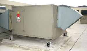 Sàn mùa xuân gắn kết rung cách ly Bơm sàn mùa xuân rung isolator HVAC mùa xuân rung isolator - Product Image 2